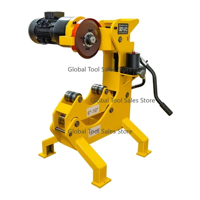 

6-16 Inch Electric Hydraulic 220V Steel Fire Pipe Cutting Machine No Spark Cold Cutting 406mm Pipe Cutter QN16 1 Year Warranty