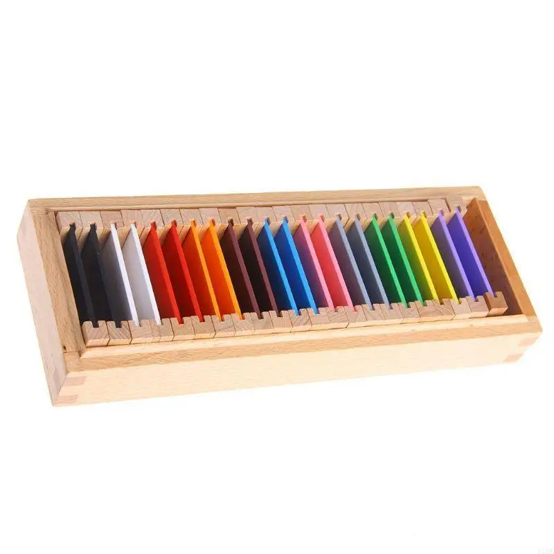 Monessori Sensorial Maerial Learning Color Able Box Preschool Oy