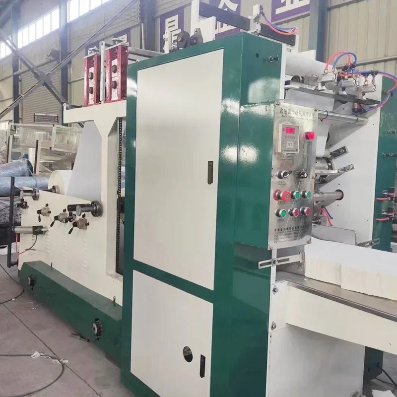 

Low Cost Napkin Paper Making Machine Baby Face Cleaning Tissue Paper Making Machine Paper Packaging Printing Machine for Senegal