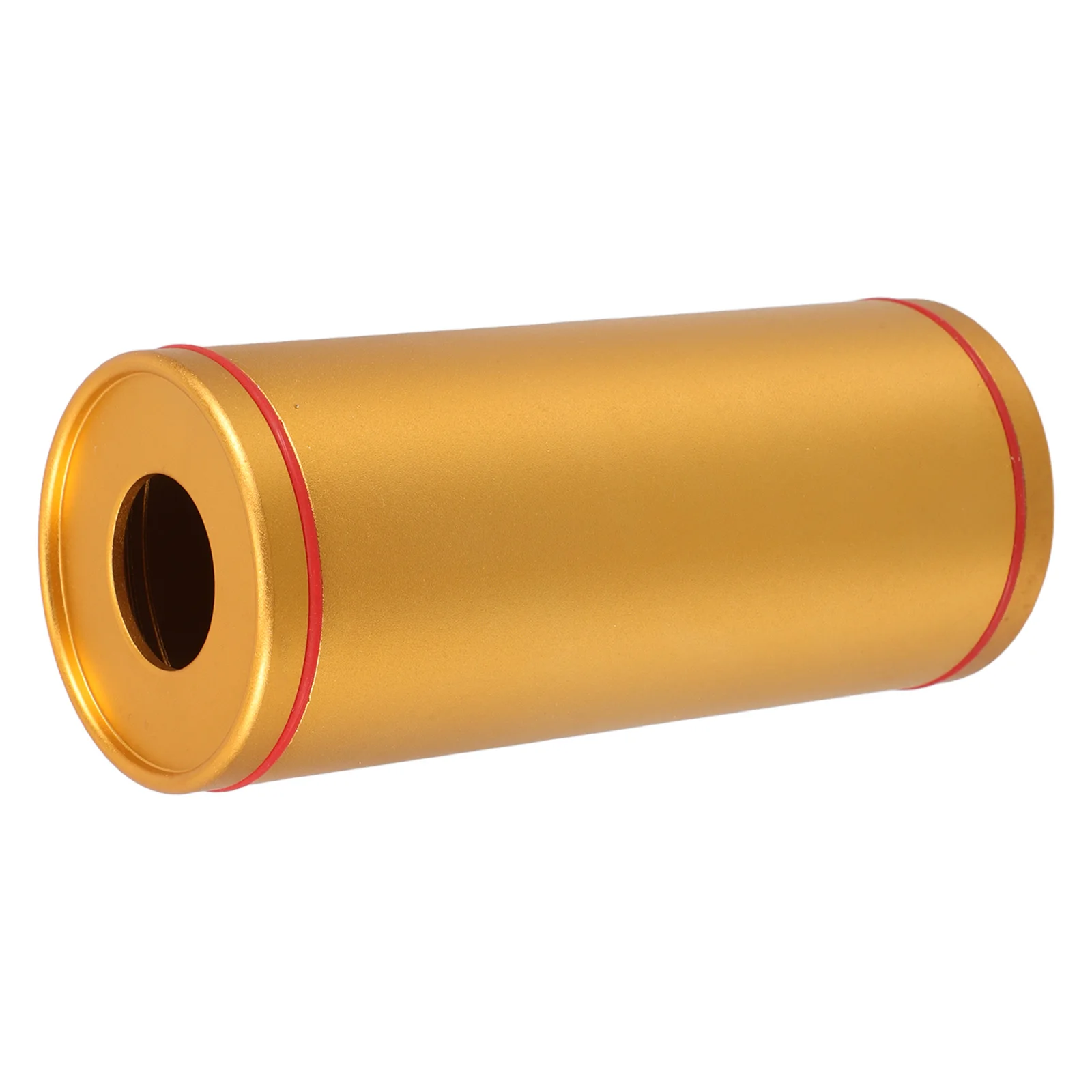 

Sturdy Aluminum Alloy Holder Cylinder Multifunctional Round Decorative Dispenser For Car Travel Desktop Use Reusable Metal