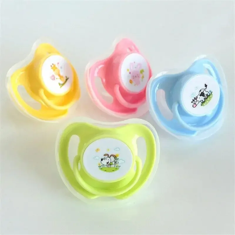 Rabbit Cow Giraffe Dog Pattern Cartoon Pacifier for Baby Infant Nipple Soother Food Grade Newborns Pacifier Teether Accessories view 3