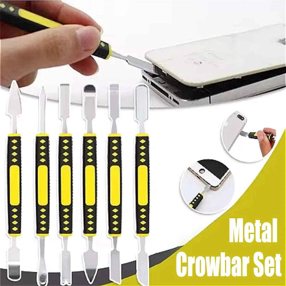 

Metal Crowbar Set Mobile Phone Filter Pry Tool Universal Mobile Phone Repair Hand Tool Set Repair Tool Mobile Phone Kit