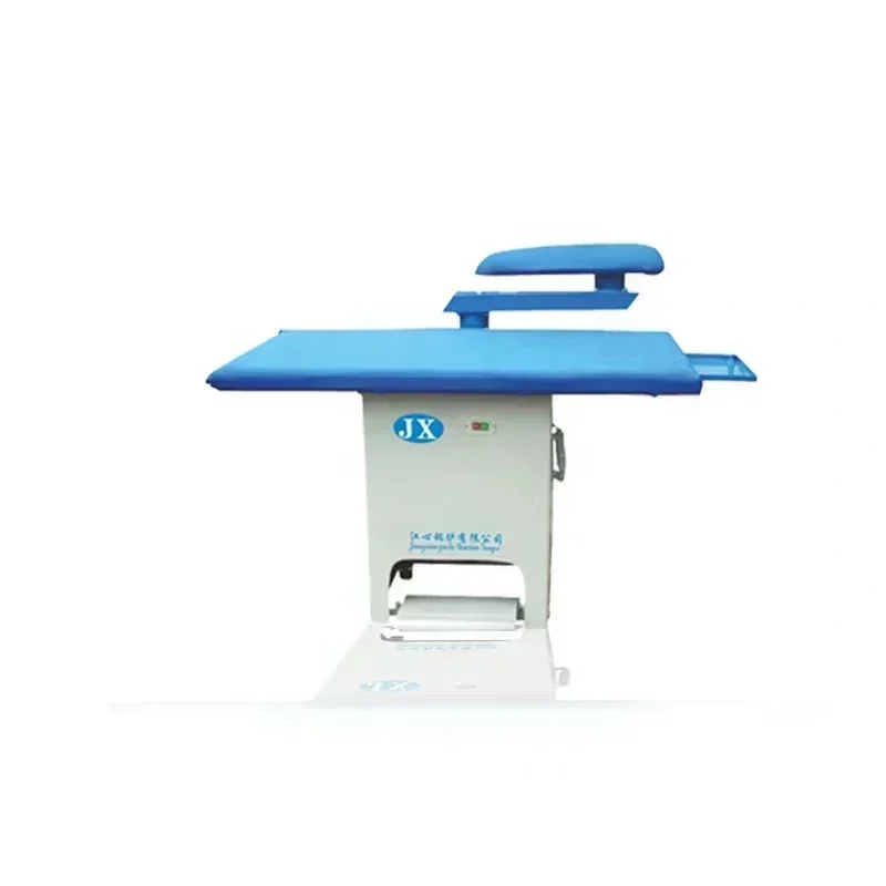 automatic foot jog switch ironing table  rocker suction vacuum ironing board with tube and iron