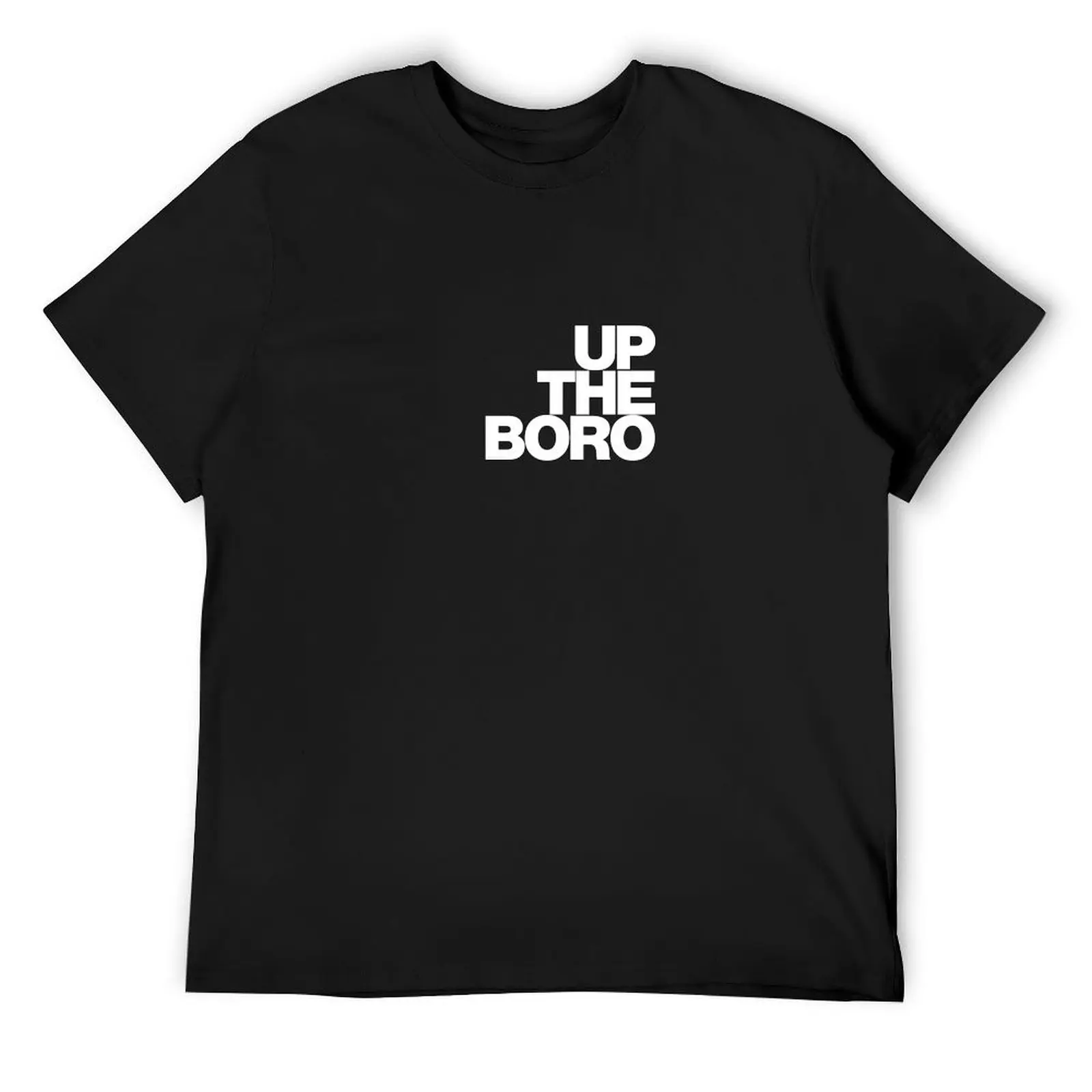 

Up The Boro - White on Red R T-Shirt Blouse anime clothes sweat mens designer t shirt
