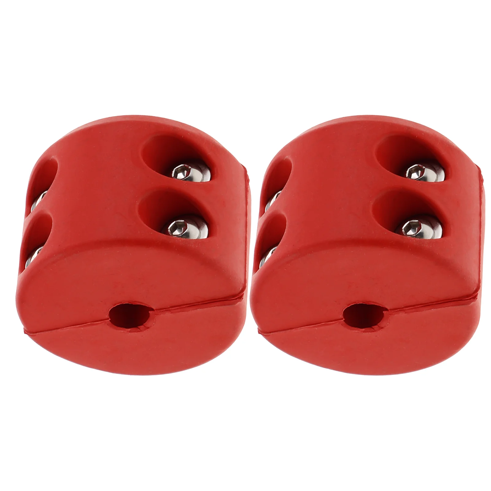 Truck Accessories Winch Strap ATV Stopper Chain Anchor Refit Rope Pulley Hoist Red Cam Jam Cord Tighteners