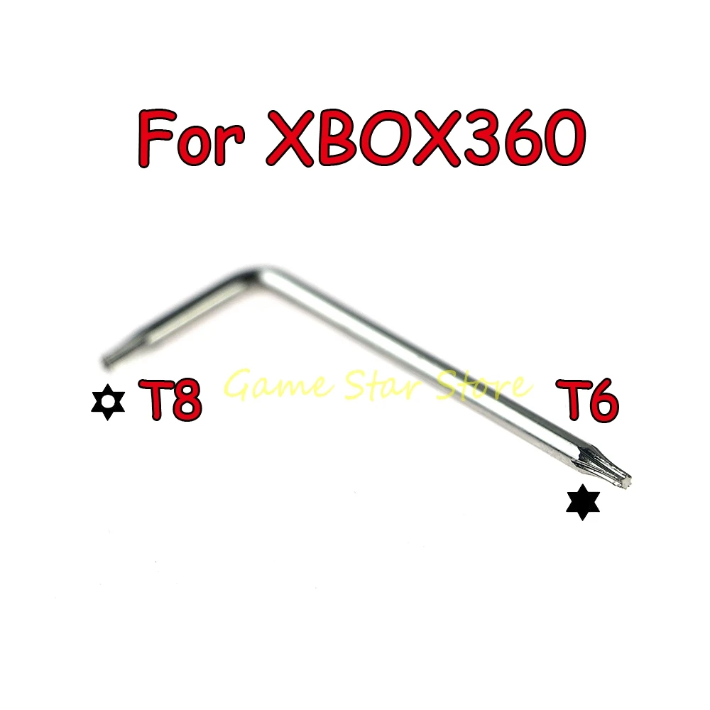 

200pcs T6 T8 L Key Screwdriver for Xbox 360 Xbox One Controller Opening Disassemble Tool for XBOX360 XBOXONE