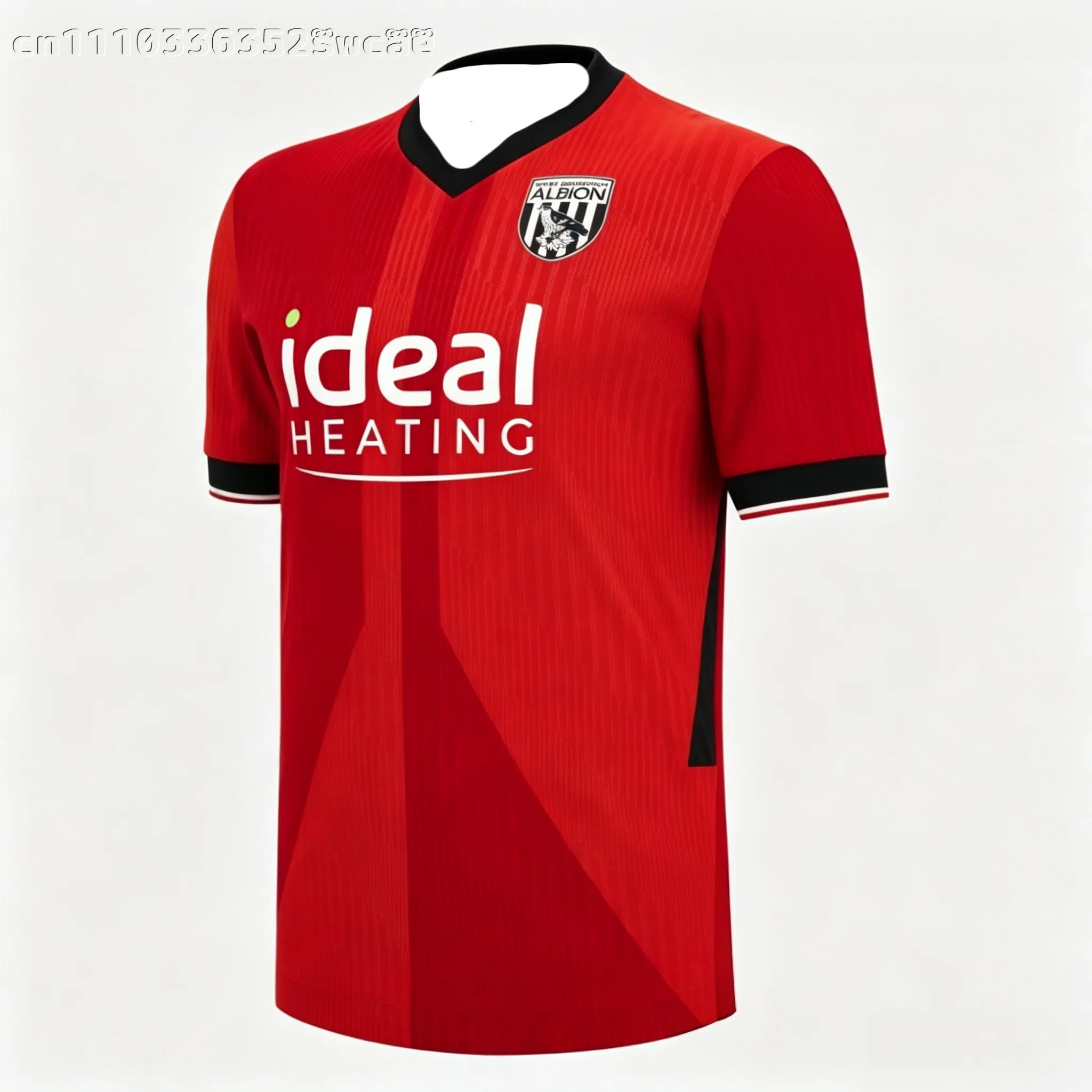 NEW Unisex West Bromwich Albion 26/27 Short Sleeve Football Jersey Fan Training Sports Top Family Matching Seasonal Wear