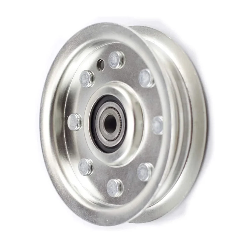 

【HOT】756-0627 756-0627B GW-7560627 MTD 756-0627D Lawn Mower Single Groove White Zinc Idle Pulley
