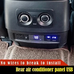 Carregador USB traseiro Inverter Plug Socket, Mitsubishi V97V93 Pajero 4 Braço Box, Modificação Acessórios