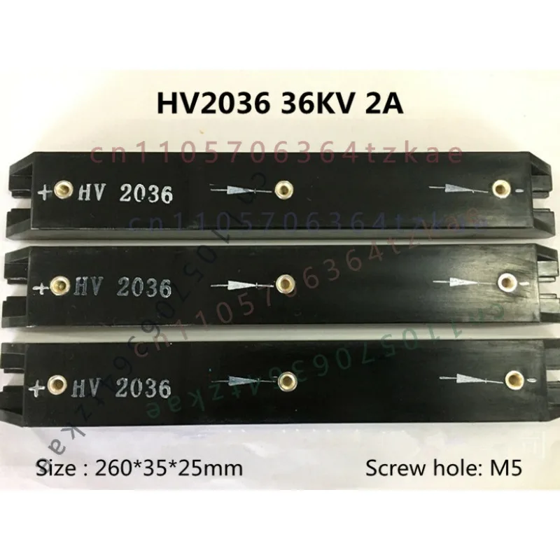 1PCS HV2036 High Frequency Silicon Stack 36KV 2A High Voltage Rectifier Diode