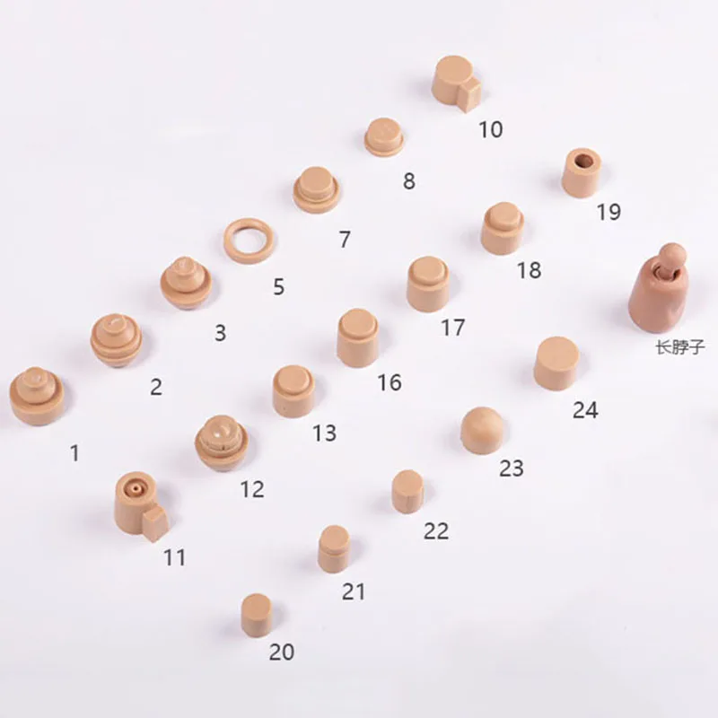 Connecteurs de corps pour sculpture de tête, échelle 1/6, cou, pied, Joint de cou pour figurine d'action de 12 pouces, jouets, accessoire pour Collection de loisirs