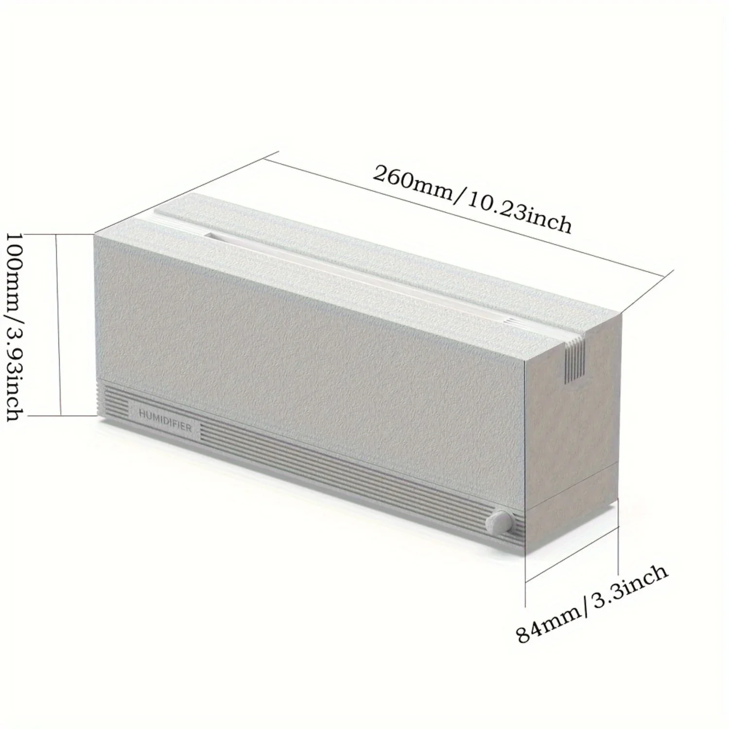 Draagbare 7 Kleuren Vlam Simulatie Type-C Usb Aangedreven Luchtbevochtiger 10.82Oz Met Verlichting, Efficiënte Luchtreiniger Voor Slaapkamer Een