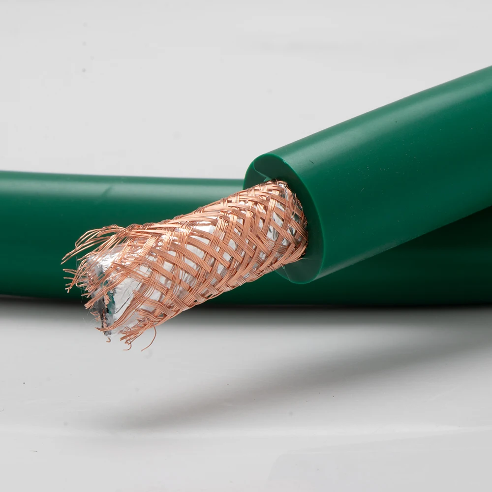 D502 Hi-End 5N Silver Plated Copper Mix OFC AC Power Cable 12AWG hifi Power Core for DIY Power Speaker/Amplifier Cable