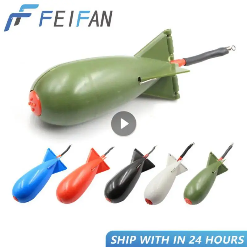 

Universal Automatic Fishing Floating Float Device Carp Fishing Large Rockets Bomb Spomb Fishing Tackle Rocket Feeder Float