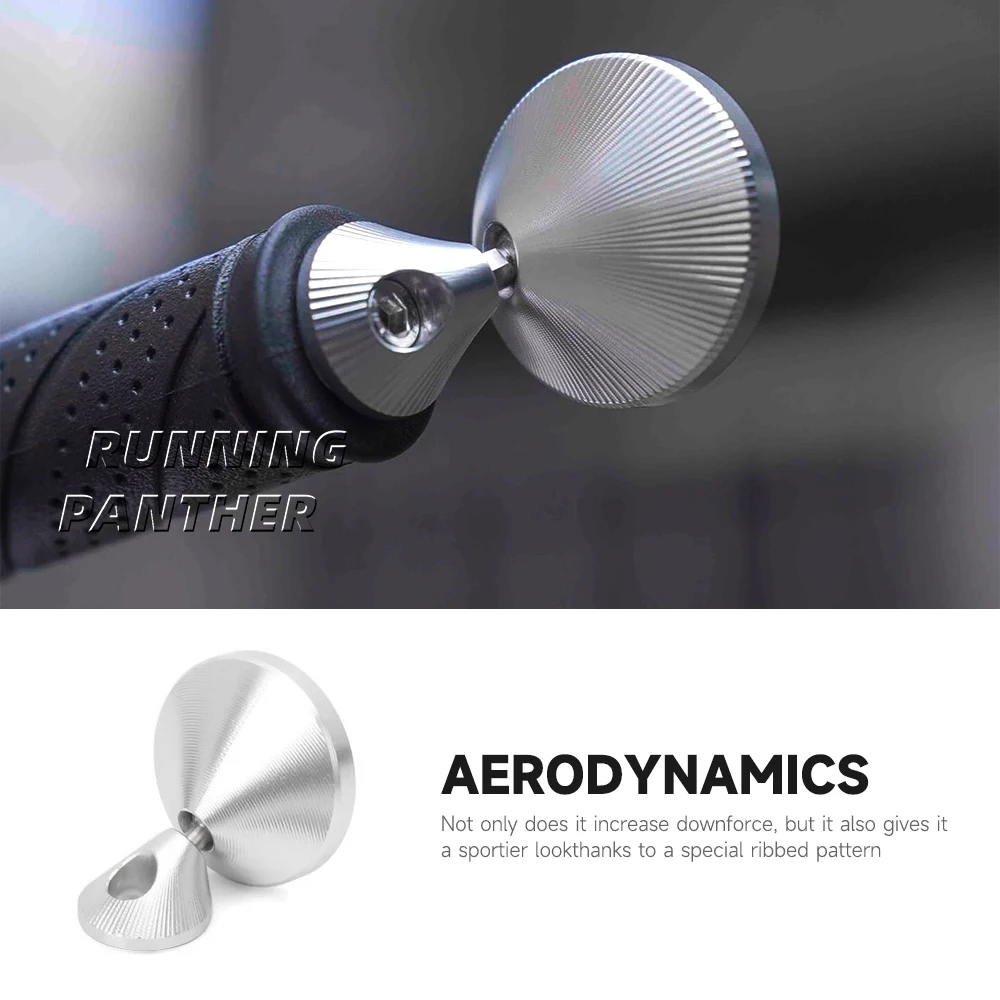 يصلح لفيسبا GTS300 / GTS 300 / GTV300 / GTV 300 بار نهاية مرآة الرؤية الخلفية دراجة نارية مرايا الرؤية الخلفية - 26.5 مللي متر المقود