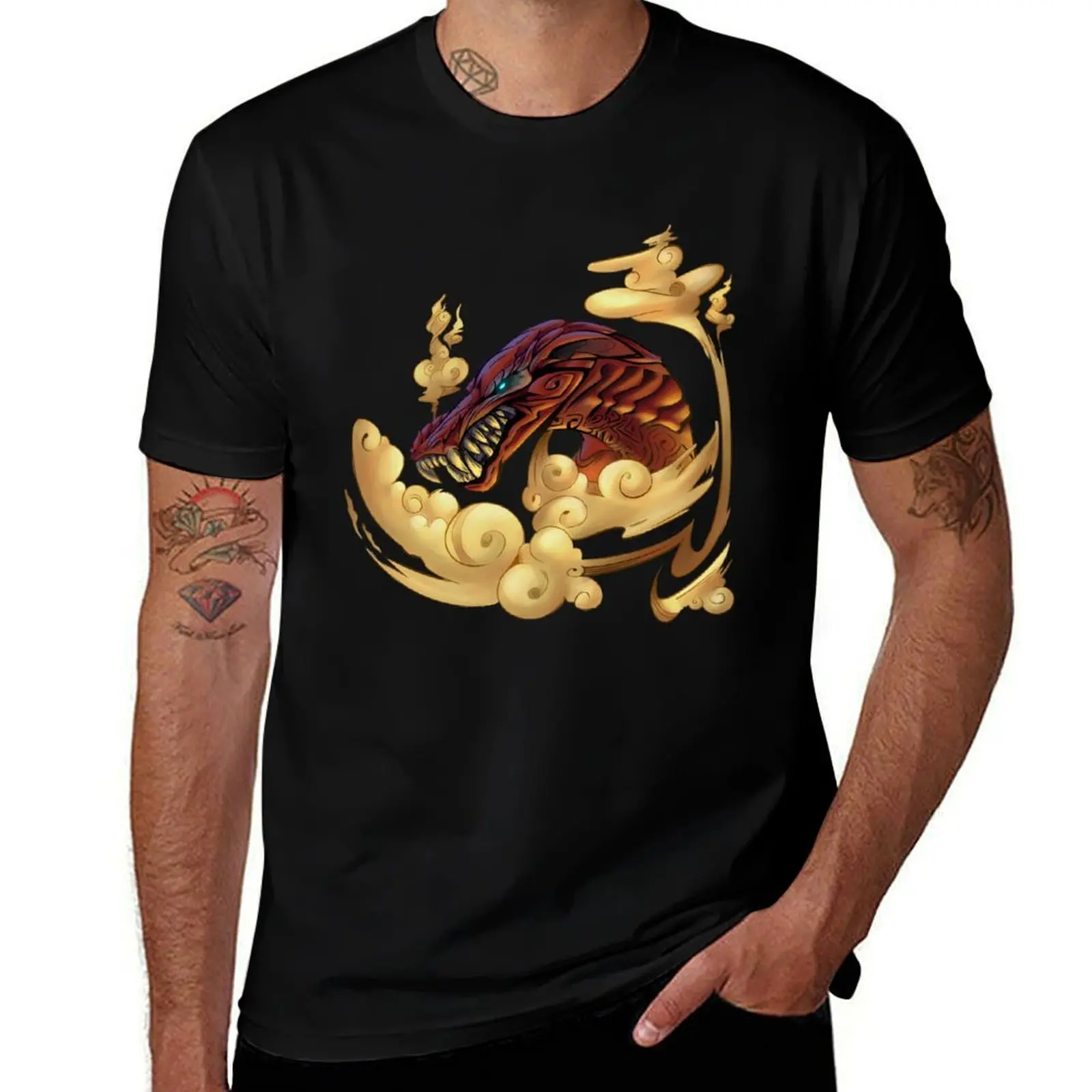 

Monster Hunter World- Odogaron T-Shirt t shirt man cotton man tshirt T-shirt