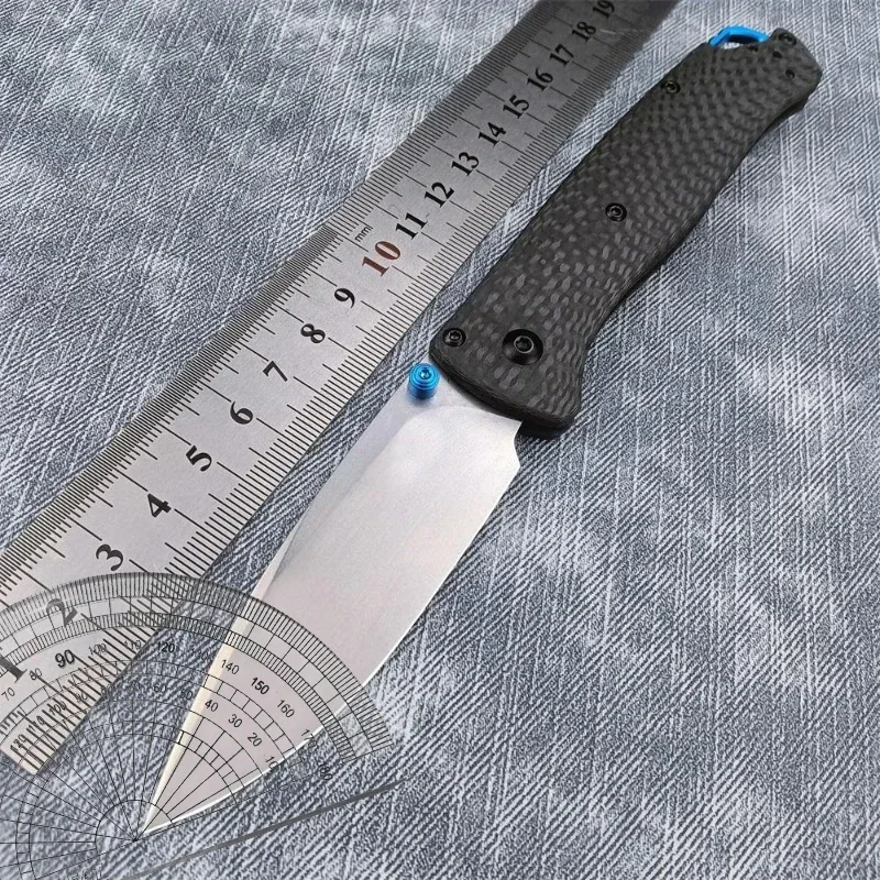 BM 535 S90V Blade Carbon Fiber Handle Folding Knife Wilderness Pocket Knife Outdoor Camping Knives Tactical Tool Christmas Gifts