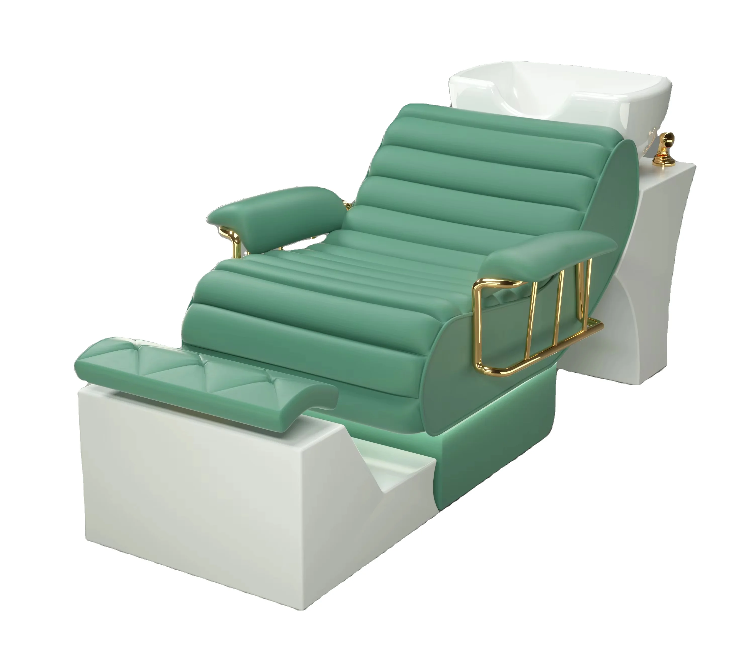 

2024, роскошный современный шампунь, кровать, парикмахерская, стул для мытья, стул для шампуня, кресло для обратной промывки, оптовая продажа