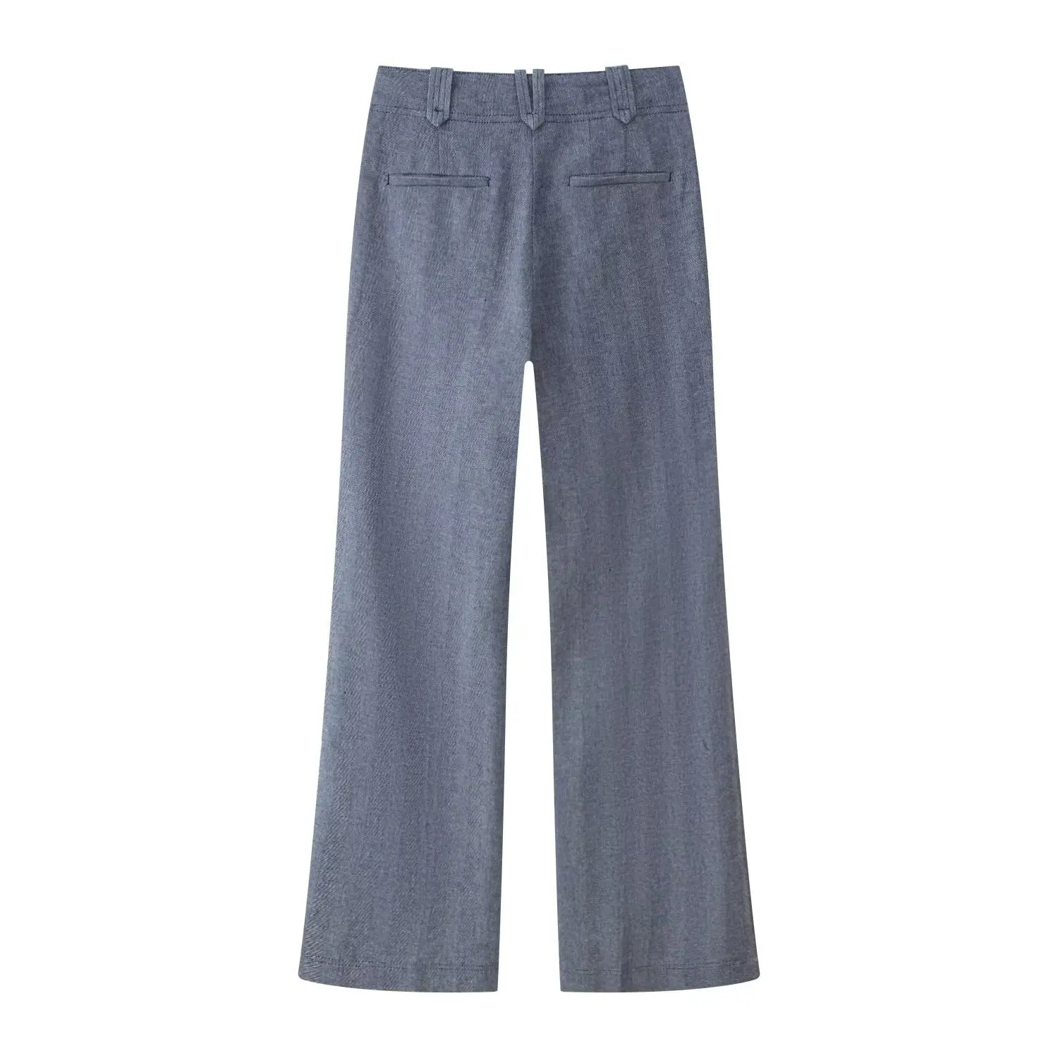 Set Fashion Wanita Musim Gugur & Semi 2 Potong: Jaket Lengan Panjang & Celana Pinggang Tinggi, Gaya Chic Kasual