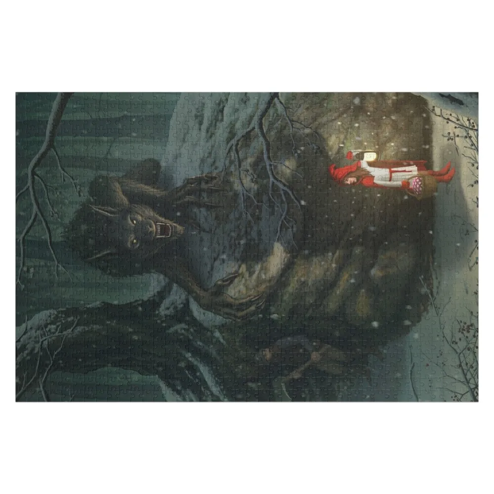 Through the Woods Jigsaw Puzzle Iq Personalized Baby Object Custom Gift Customs With Photo Puzzle