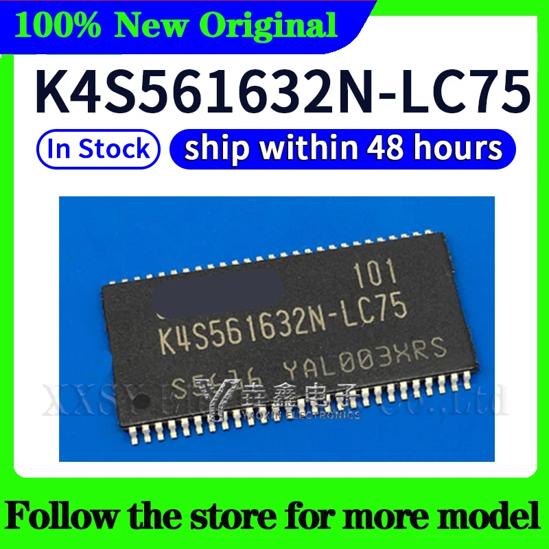 

K4S561632N-LC75 High quality New