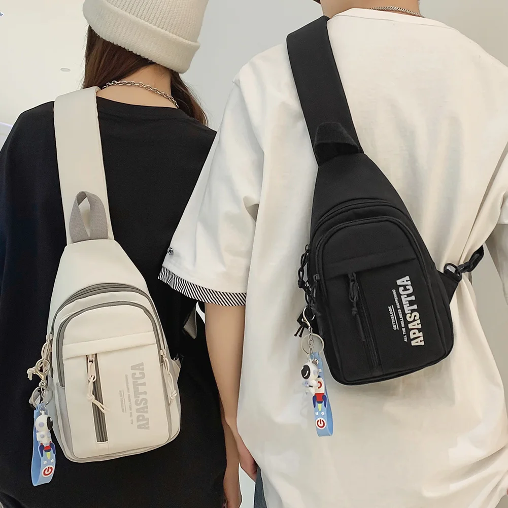 Men Women‘ Shoulder Bag Lovely Astronaut Messenger Bags Youth Man Chest Pack Sling Bag Fashion Crossbody Bag Satchel Bag Handbag