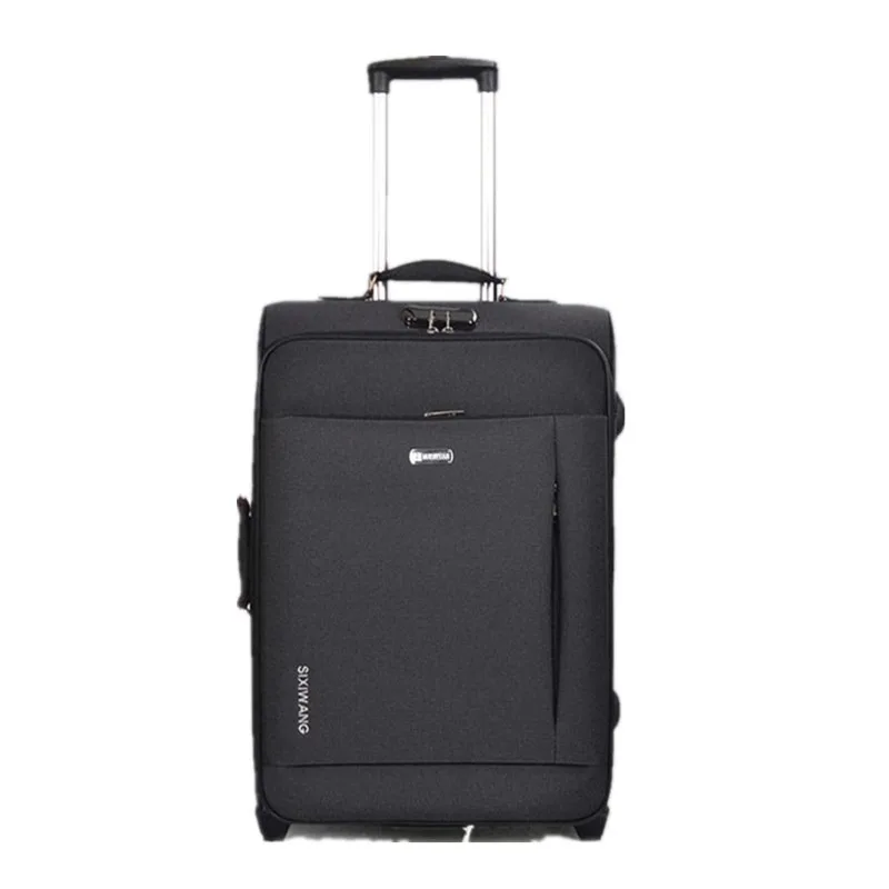 

New fashion business trolley case directional wheel Oxford cloth suitcase password luggage men and women boarding box