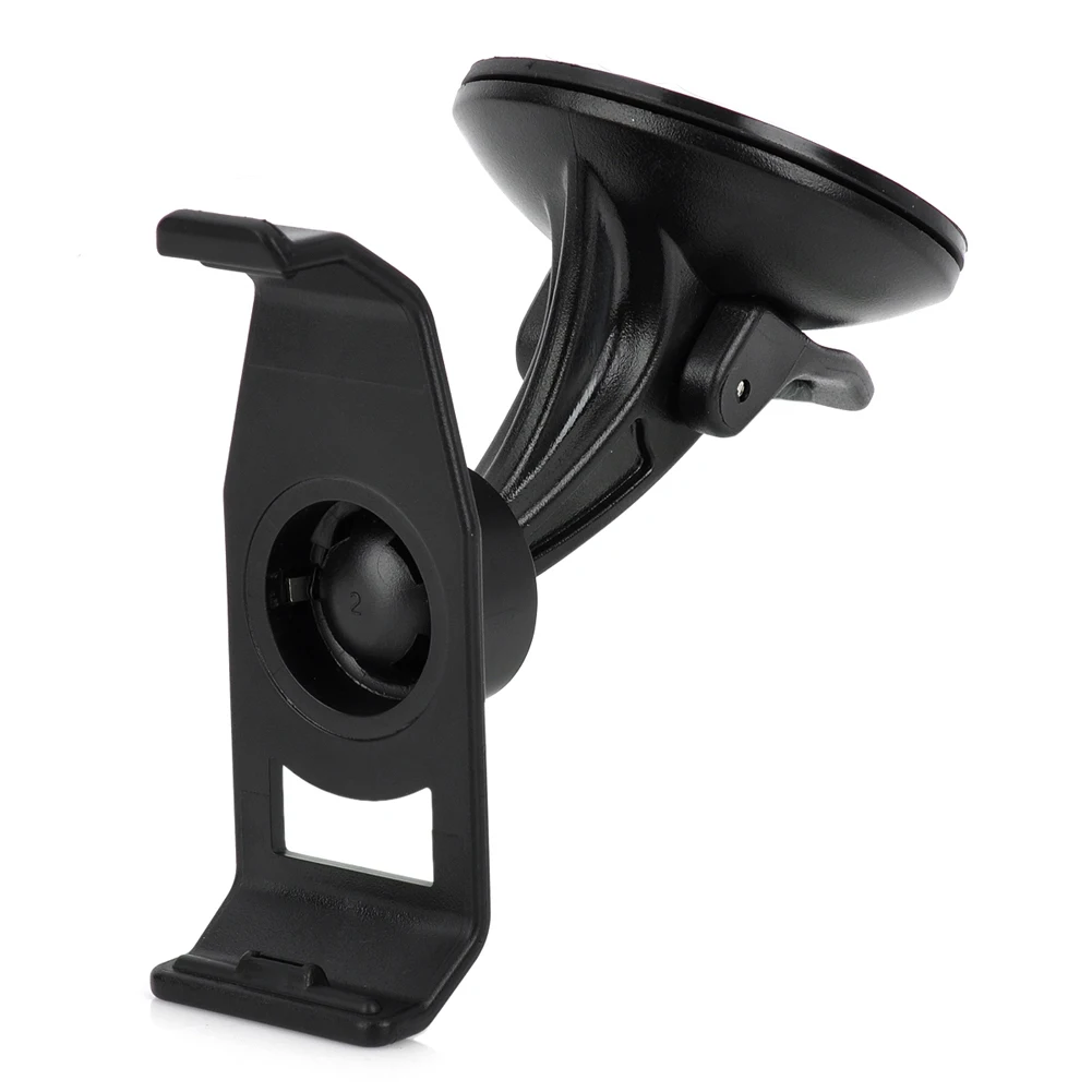 Soporte con ventosa para GPS, práctico soporte para GPS, soporte con ventosa, rotación de 360 ​​grados, negro para Garmin Nuvi 200/250/260/205