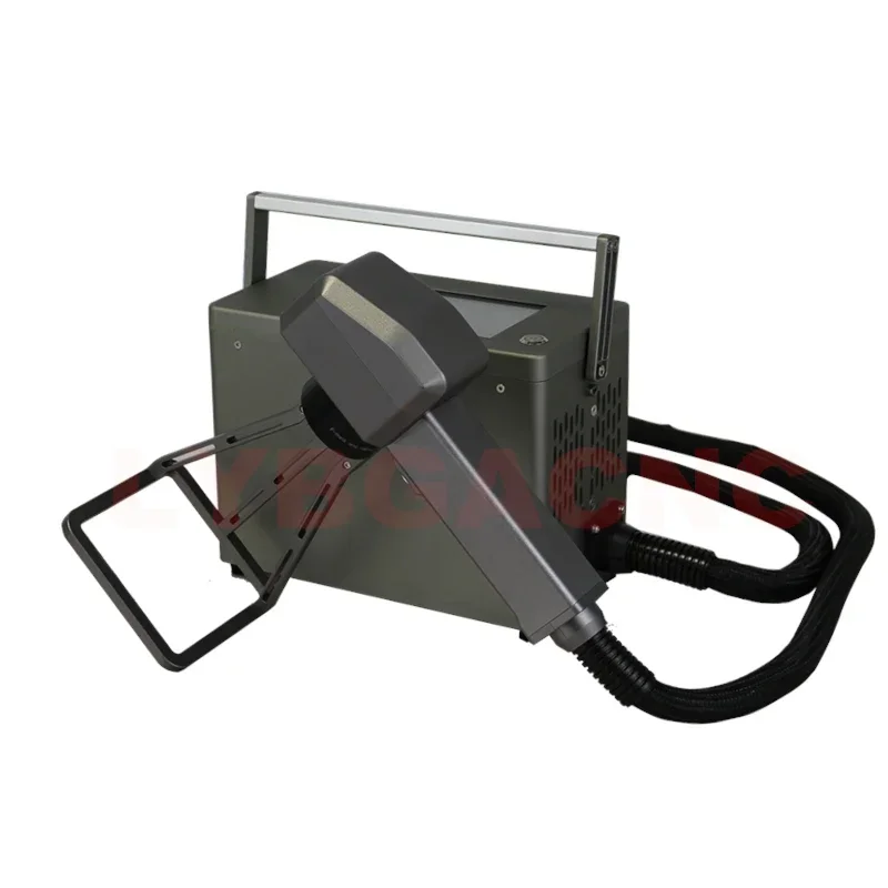 LY – Mini Scanner portatif sans fil pour batterie au Lithium, système d'alignement, Machine de marquage de plaque signalétique à Fiber optique tout-en-un