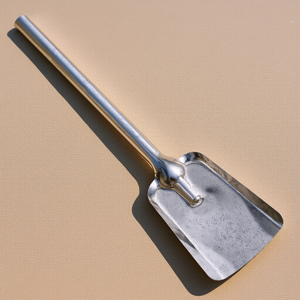 Thickened Coal Shovel Heavy Duty Iron Fireplace Shovel Long Handle Ash Tool For Stove Kitchen Garden Fire Pit Heating