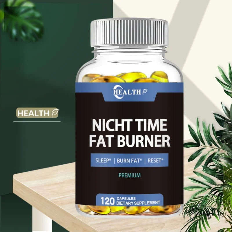 

HEALTH Nighttime Fat Burning Honeycomb Capsules - Contains Vitamin D3 Green Tea for Detoxification and Intestinal Peristalsis