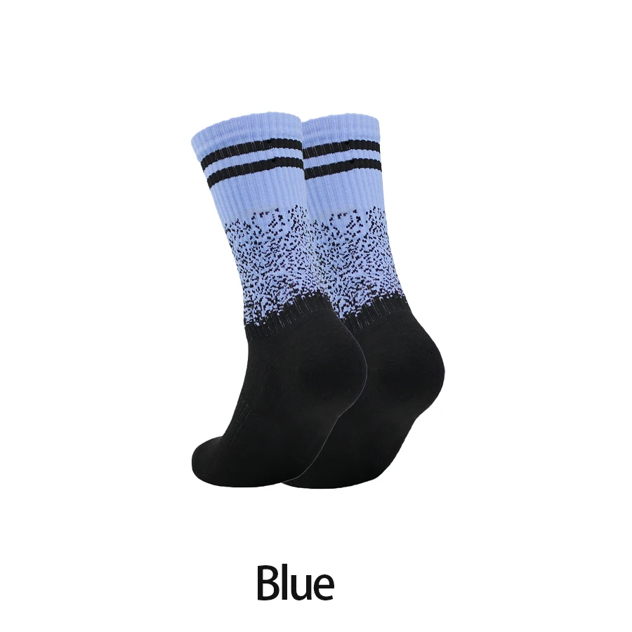 زوج واحد من الجوارب الرياضية للرجال والنساء، جوارب رياضية للتنس وكرة السلة، جوارب ركوب الدراجات، جوارب تزلج خارجية سميكة ومتينة للثلج #4