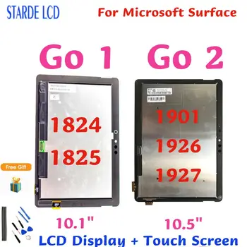 شاشة LCD أصلية لمايكروسوفت السطح الذهاب 1824 1825 الذهاب 2 1901 1926 1927 شاشة LCD تعمل باللمس محول الأرقام الجمعية
