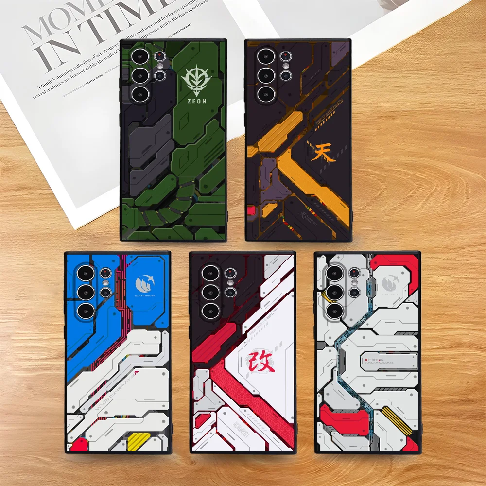 Cool mechanical Phone Case For Samsung Galaxy F06 M16 A26 A06 A56 A36 A06 A35 A55 A25 A24 A15 A54 A34 A14 A04E 53 G 5G G-GUNDAMs