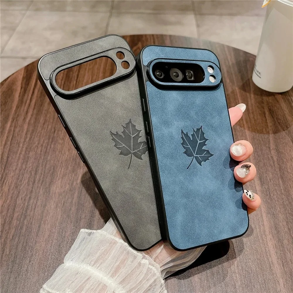 Роскошный матовый чехол для телефона Cortex Tree Leaf для Google Pixel 10 Proxl 9 8 7 Pro XL A 9A 8A 9Pro 8Pro 7Pro, чехлы-бамперы, задняя крышка