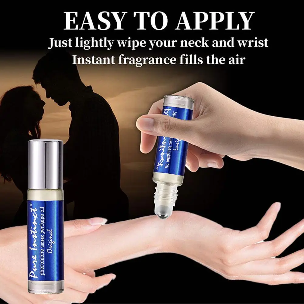 Androstenone Afrodíaco Feromônio Perfume ROLL-ON 10ML Fragrância Atraente Homens Mulheres Clássico Mel Óleo de Morango