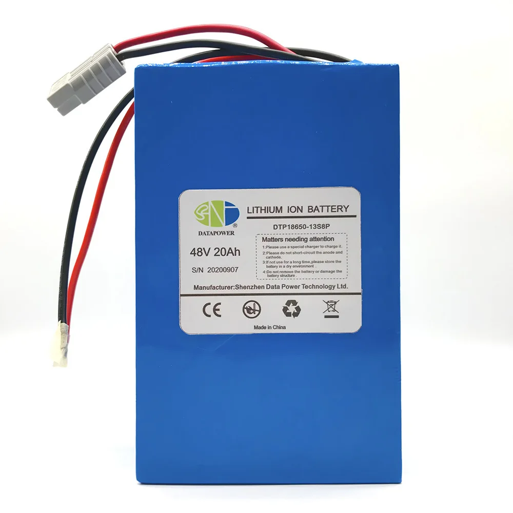 

Custom Super Powerful Lithium Battery 20Ah 48v Battery Pack 18650 Electric Bicycle Battery