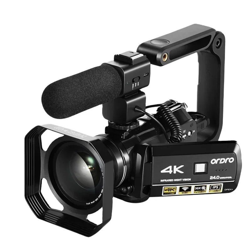 

ORDRO AC3 Ghost Hunting Wifi APP Conference 4K UHD Professional Digital Video Camera