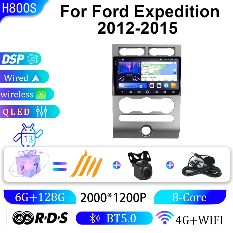 

For Ford Expedition 2012 2013 2014 2015 Car Multimedia Player Android Car Player GPS WIFI Carplay 4G Car Radio Navigation Stereo