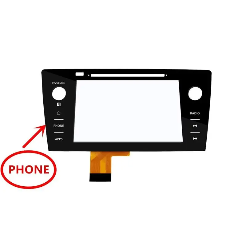 A60zcar Touch Screen Panel Digitizer For Subaru Legacy Outback 2018-2019 86471AL68A 86471AL65 Phone Button Display For Phonemay