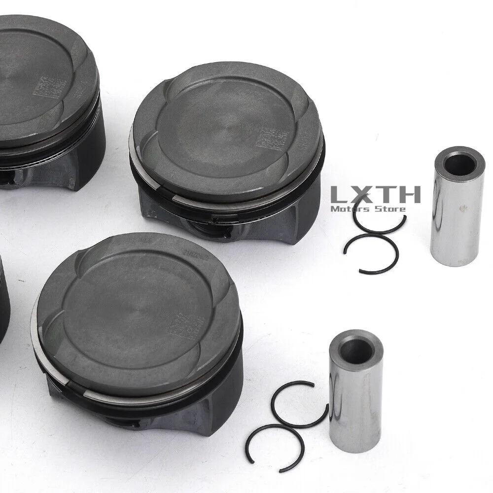 Pistons & Rings Set Φ82mm STD A32213692 A32240862 A32213040 For Volvo S60 V60 V90 XC40 XC60 XC90 2.0 T5 B4204T