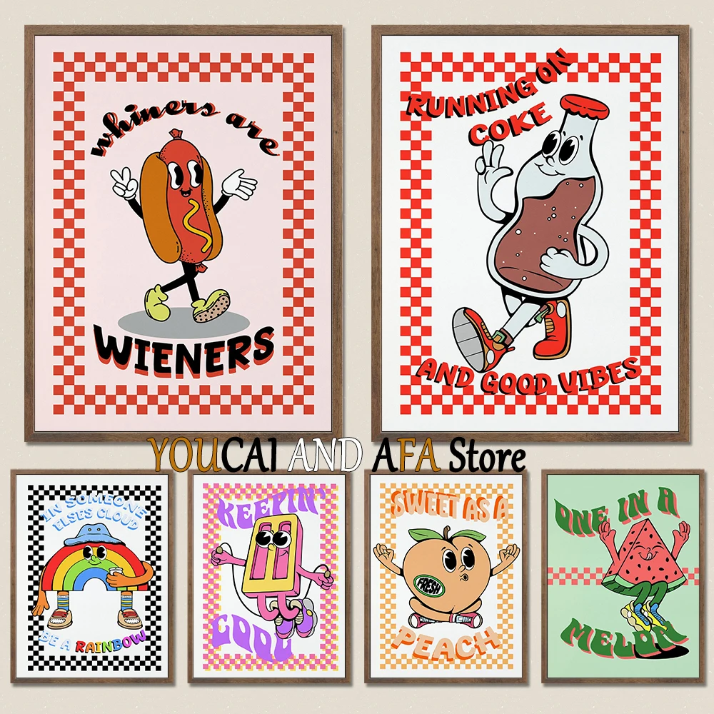 Retro Food Fruits Q…