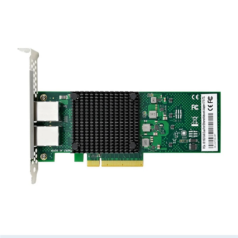 ABZW Network Card Pcie X8 V710-T2 Dual Port Server Network Card Supports 2 X 5Gbe NBASE-T Server Network Card
