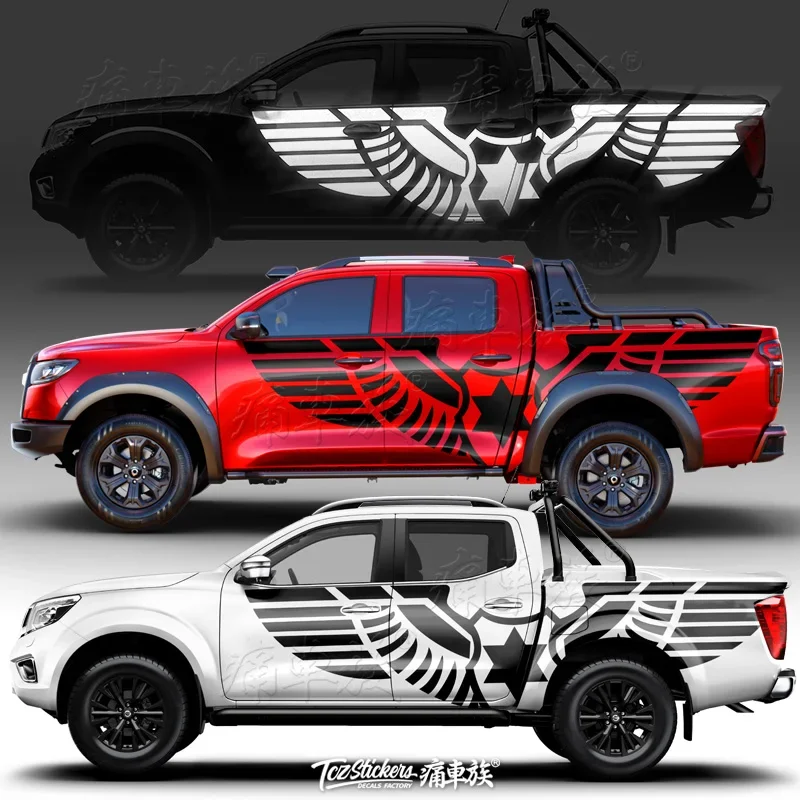 

Car sticker FOR Ford Raptor F150 NAVARA DMAX pickup body exterior modification customized fashion sports Decor Accessories