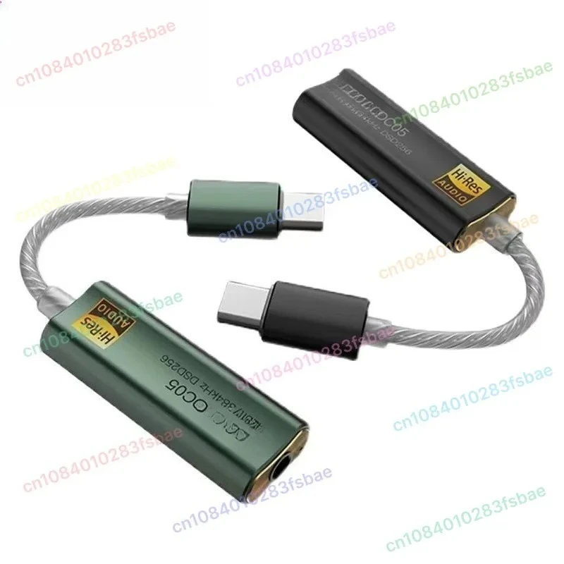 

Линейный усилитель декодирования DC05 Type-c до мобильного телефона 3,5 мм, двойной ЦАП ES9219C, случайный цвет