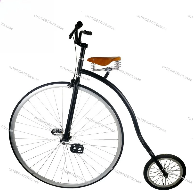 

40-Inch Large and Small Wheel Bicycle, Retro Bicycle Unicycle Single Wheel, Super City Travel