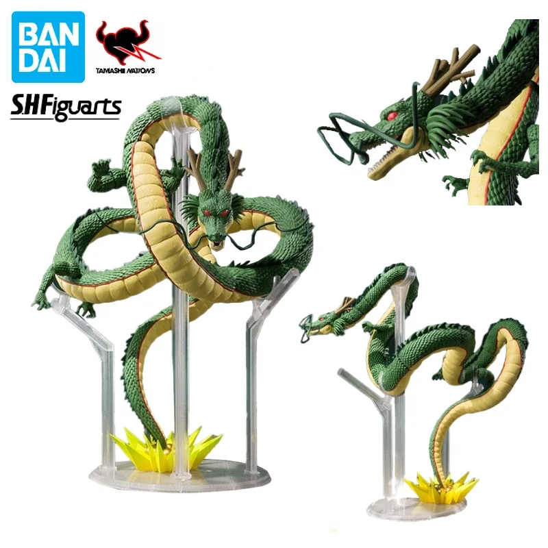 In Voorraad Bandai S.H.Figuarts SHF Dragon Ball Shenron Qinglong Super Saiyan Shenlong Anime Actiefiguren Speelgoed Modellen Collector