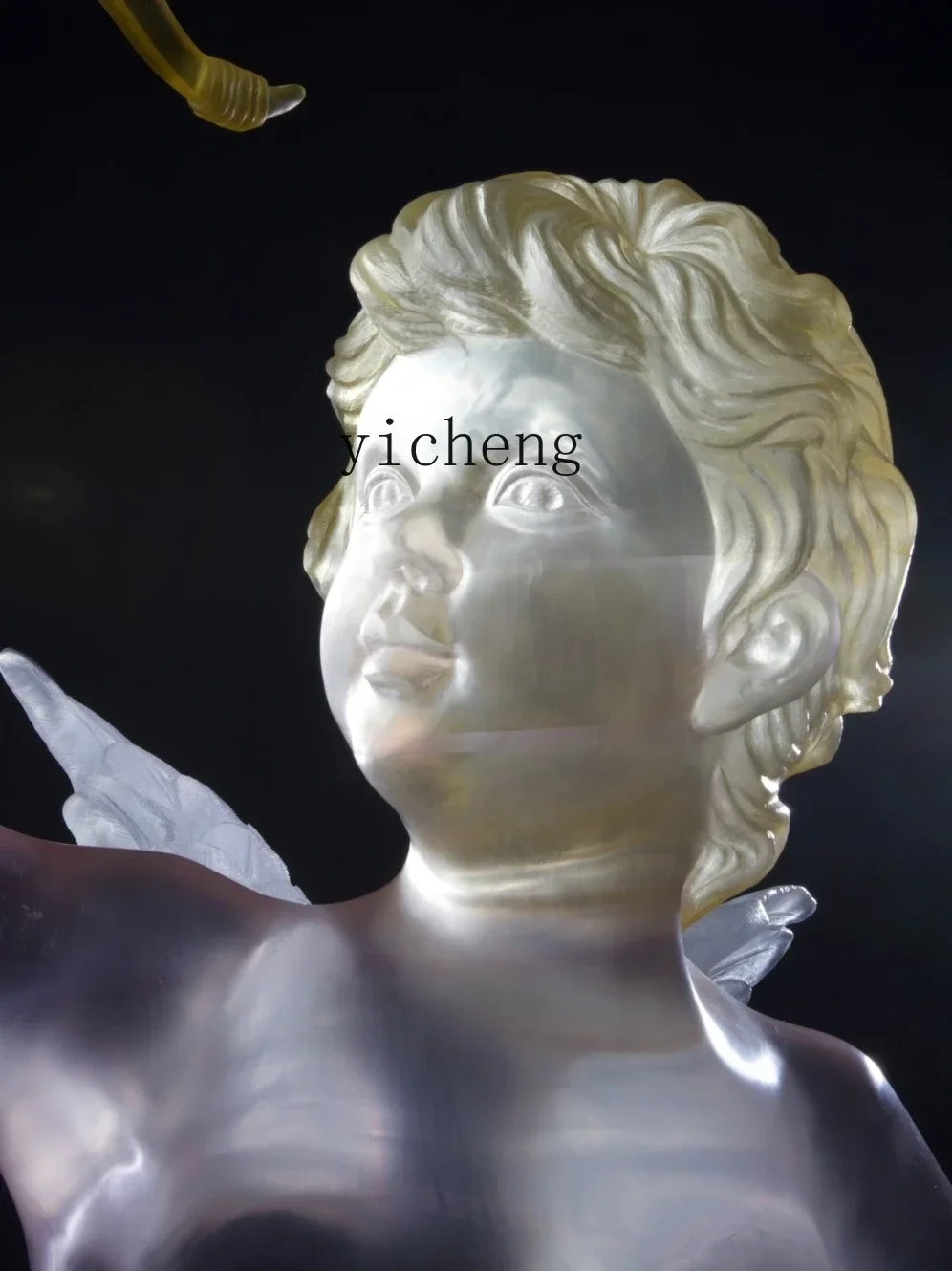 

WW15large sculpture angel ornament bar hotel park acrylic statue decoration kawaii accessories