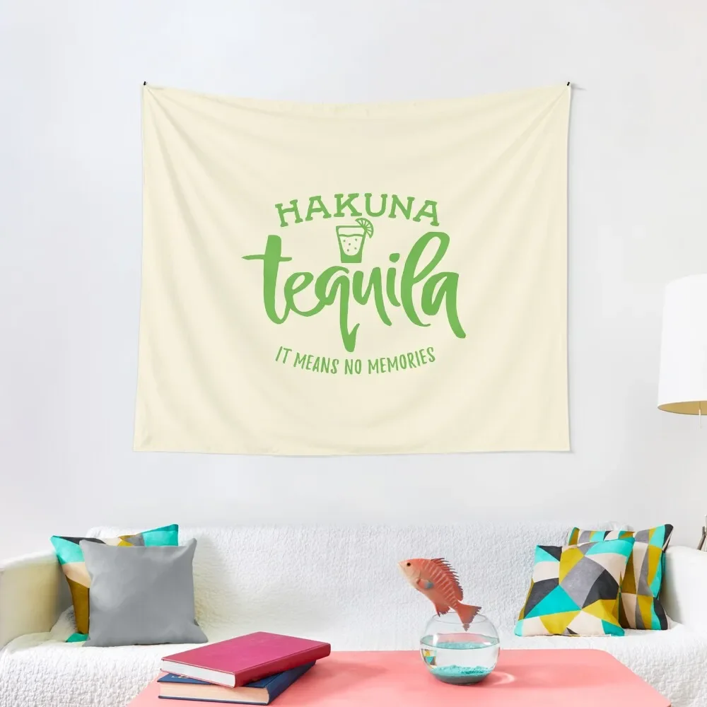 

Hakuna Tequila Lovers Funny Cinco de Mayo Best Tequila Gift Mexico Mexican Tapestry Room Decor Bathroom Decor Tapestry