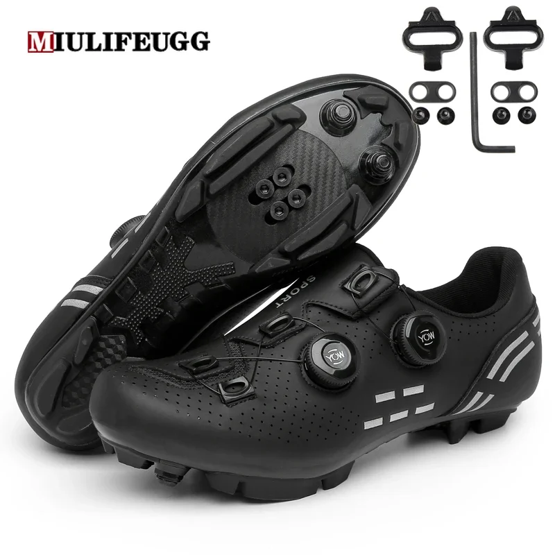 2022 MTB Cycling Shoes Men Women Self-locking SPD Cleat Footwear